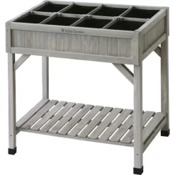 Vegtrug Kruidentafel 58 × 78 × 80 Cm - Grijs