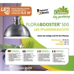 Groeilamp Led Florabooster 500 - 6,5W - Zink -Tuinplantapparatuur Winkel 1677499882 4 600