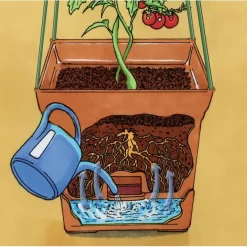 Plantentoren Maxitom Met Waterreservoir - Terracotta -Tuinplantapparatuur Winkel 1677510668 5 600