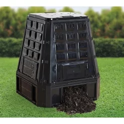Compostvat Zwart 630 Liter -Tuinplantapparatuur Winkel compostvat zwart 630 liter 1497968887 1 600