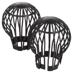 Dakgoot Bladvangers Tegen Verstopte Afvoerpijpen - Set Van 2 Stuks -Tuinplantapparatuur Winkel dakgootbeschermers 1484066306 5 600