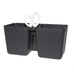 Duo Keukenkruiden Kweekpot Grijs + Kruidenschaar