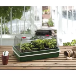 Elektrische Zaaibak / Propagator - Hoog Deksel XL 5 Elektrische Zaaibak / Propagator - Hoog Deksel XL -Tuinplantapparatuur Winkel electrische zaaibak xl 1576496941 1 600