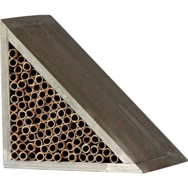 Insectenhotel BEE BAR Voor Vegtrug Grijs 2 Insectenhotel BEE BAR Voor Vegtrug Grijs - Afbeelding 2