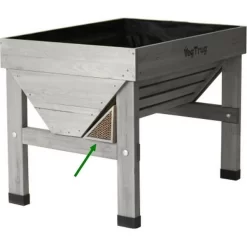 Insectenhotel BEE BAR Voor Vegtrug Grijs