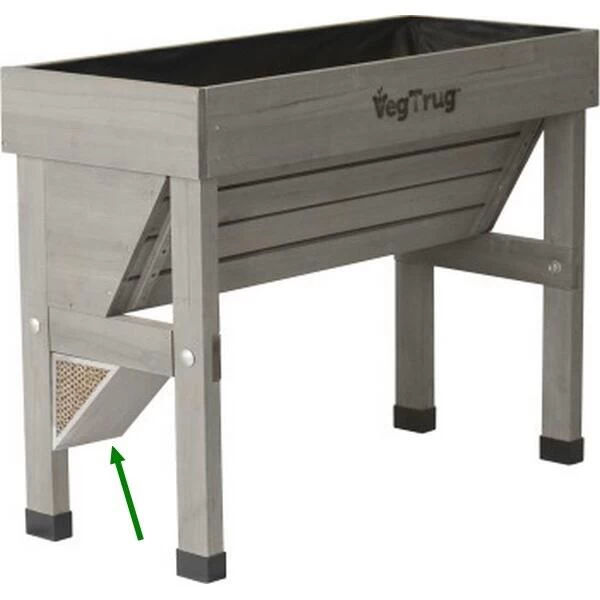 Insectenhotel BEE BAR Voor Vegtrug Grijs 3 Insectenhotel BEE BAR Voor Vegtrug Grijs - Afbeelding 3