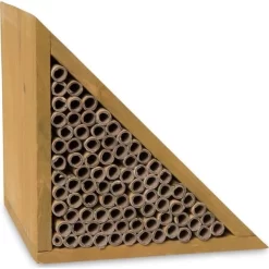 Insectenhotel BEE BAR Voor Vegtrug Naturel -Tuinplantapparatuur Winkel insectenhotel voor vegtrug naturel 1544172363 1 600