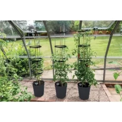 Tomatentoren 150 Cm Met Bewateringssysteem - Grijs -Tuinplantapparatuur Winkel klimplantentoren met bewateringssysteem 1519073384 5 600