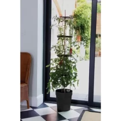 Tomatentoren 150 Cm Met Bewateringssysteem - Grijs -Tuinplantapparatuur Winkel klimplantentoren met bewateringssysteem 1519073397 1 600
