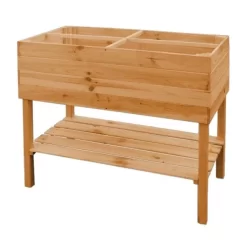 Kweekbak Verhoogd - Honingbruin 100 × 50 × 80 Cm