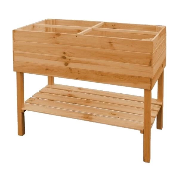 Kweekbak Verhoogd - Honingbruin 100 × 50 × 80 Cm 1 Kweekbak Verhoogd - Honingbruin 100 × 50 × 80 Cm