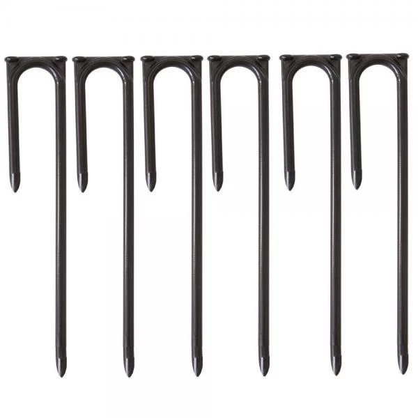 Piketten Kunststof 18 Cm - Set Van 6 Stuks 1 Piketten Kunststof 18 Cm - Set Van 6 Stuks