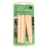 Plantenlabels Hout - 15 Cm - Set Van 10 Stuks