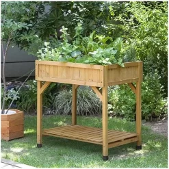 Vegtrug Kruidentafel 58 × 78 × 80 Cm - Naturel -Tuinplantapparatuur Winkel plantentafel kruidentafel 1540759277 1 600