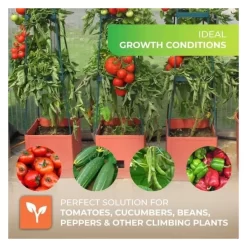 Plantentoren Maxitom Met Waterreservoir - Antraciet -Tuinplantapparatuur Winkel plantentoren maxitom antraciet 1677571269 1 600