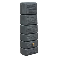 Regenton Slim Muurmodel 300 L - Graniet