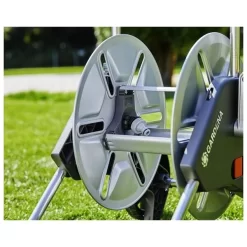 Gardena Slangenwagen CleverRoll M - Metaal -Tuinplantapparatuur Winkel slangenwagen aquaroll m metal 1600957851 2 600