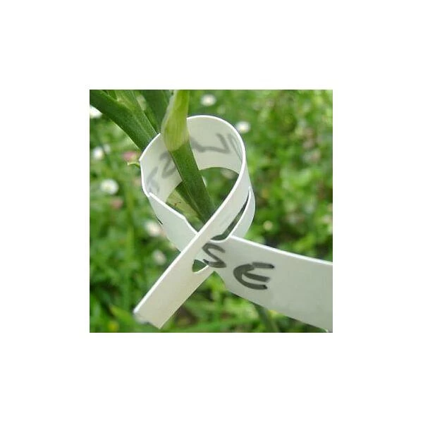 Sleufetiketten Wit - Set Van 100 Stuks 2 Sleufetiketten Wit - Set Van 100 Stuks - Afbeelding 2