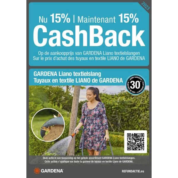 Textielslang GARDENA Liano 30 M 2 Textielslang GARDENA Liano 30 M - Afbeelding 2