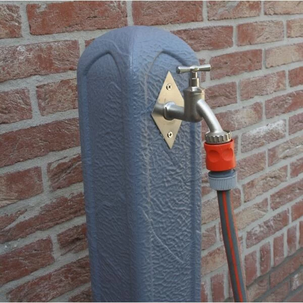 Waterzuil Met Kraan En Aansluiting - Grijs 3 Waterzuil Met Kraan En Aansluiting - Grijs - Afbeelding 3