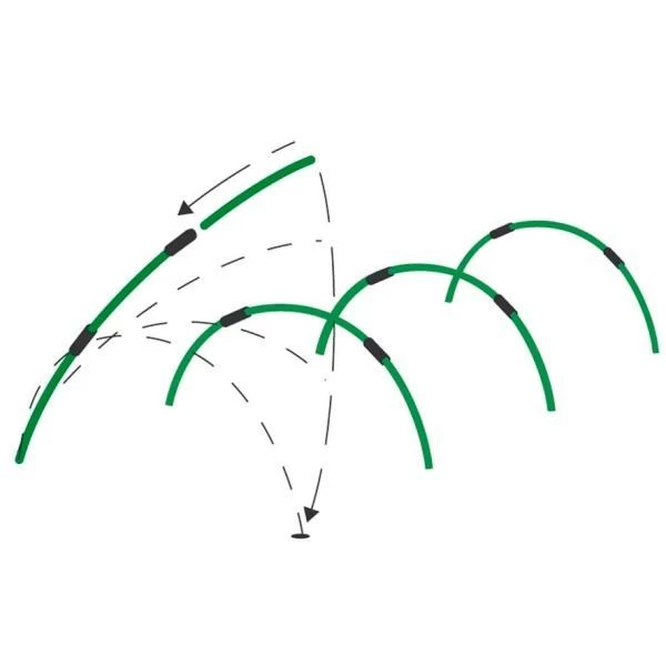 Bogen Voor Tunnelserre - Set Van 4 Stuks 1 Bogen Voor Tunnelserre - Set Van 4 Stuks