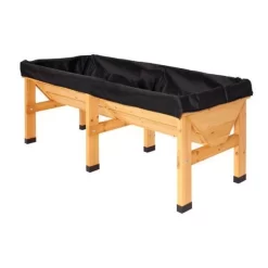 Vegtrug Verhoogde Kweektafel - 180 × 76 × 80 Cm 8 Vegtrug Verhoogde Kweektafel - 180 × 76 × 80 Cm -Tuinplantapparatuur Winkel vegtrug 180 cm 1484054920 4 600