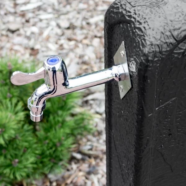 Waterzuil Met Kraan En Aansluiting - Zwart 4 Waterzuil Met Kraan En Aansluiting - Zwart - Afbeelding 4